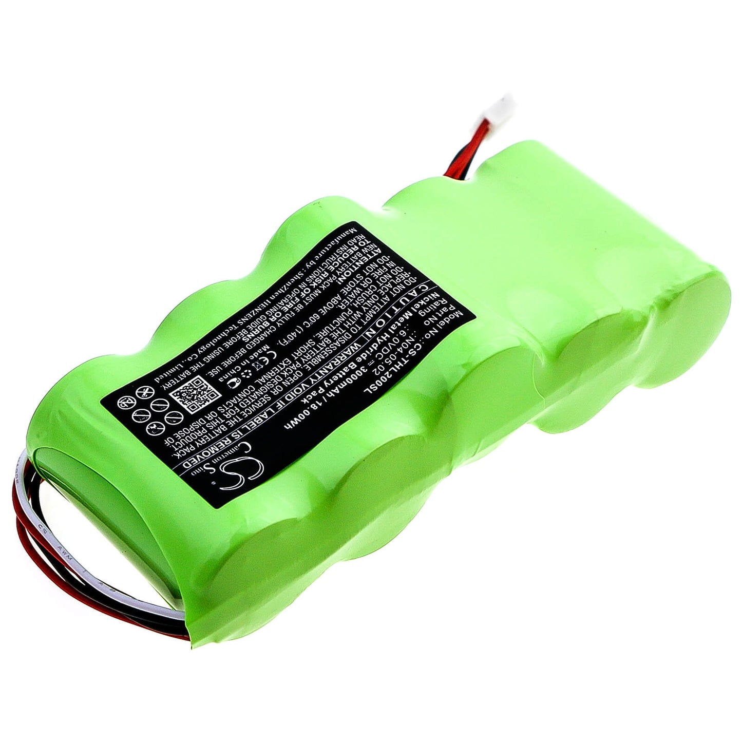 6.0V, 3000mAh, Ni-MH Battery fits Theis, Tpl-2n, Tpl-h, 18Wh