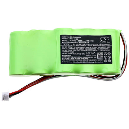 6.0V, 3000mAh, Ni-MH Battery fits Theis, Tpl-2n, Tpl-h, 18Wh
