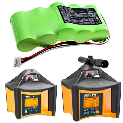 6.0V, 3000mAh, Ni-MH Battery fits Theis, Tpl-2n, Tpl-h, 18Wh