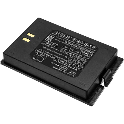 7.4V, 4000mAh, Li-Polymer Battery fits Satlink, Ws-6916, 29.6Wh