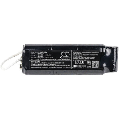 12.0V, 1400mAh, Ni-MH Battery fits Minelab, Excalibur 1000, Excalibur 800 Metal Detector, 16.8Wh
