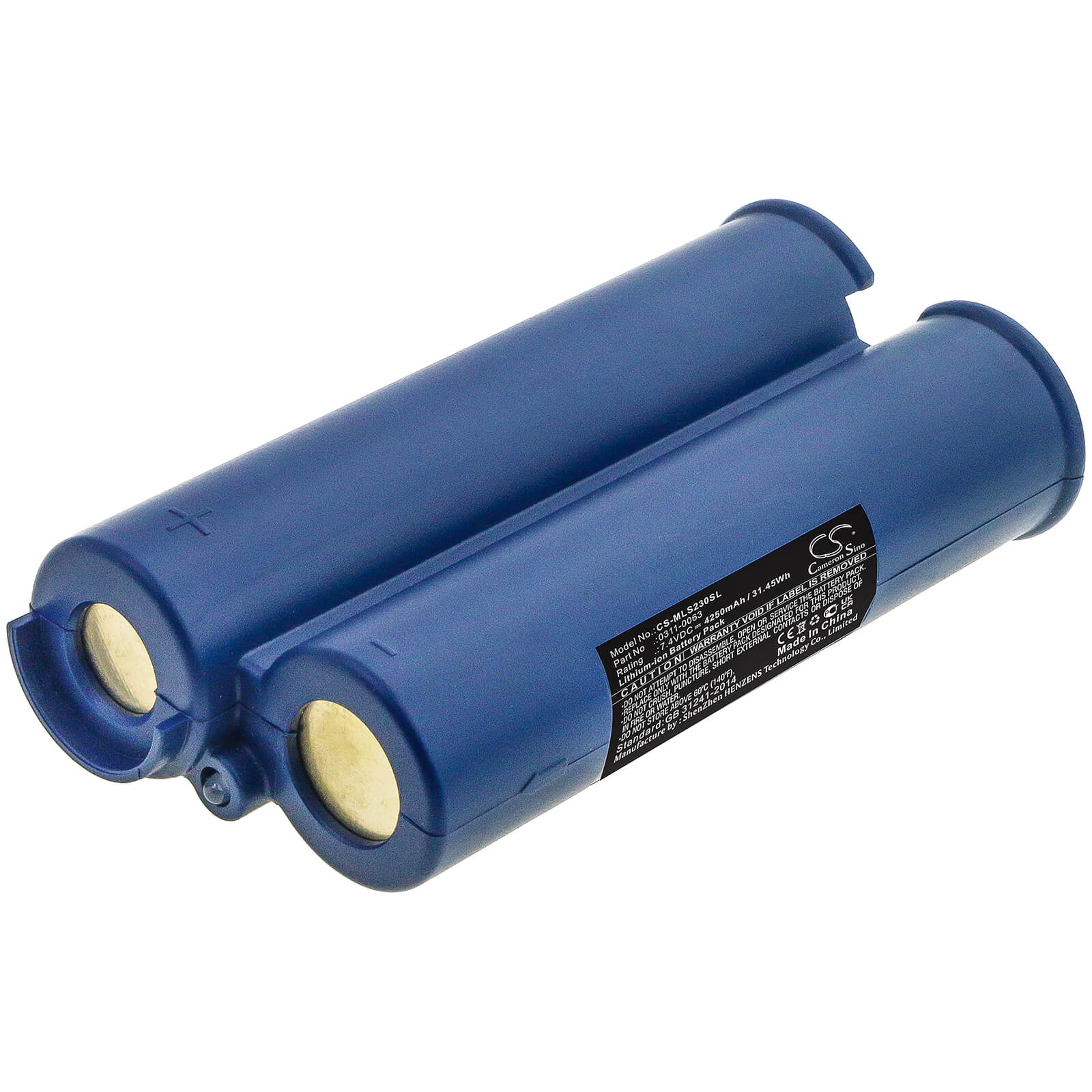 7.4V, 4250mAh, Li-ion Battery fits Minelab, Sdc2300, 31.45Wh
