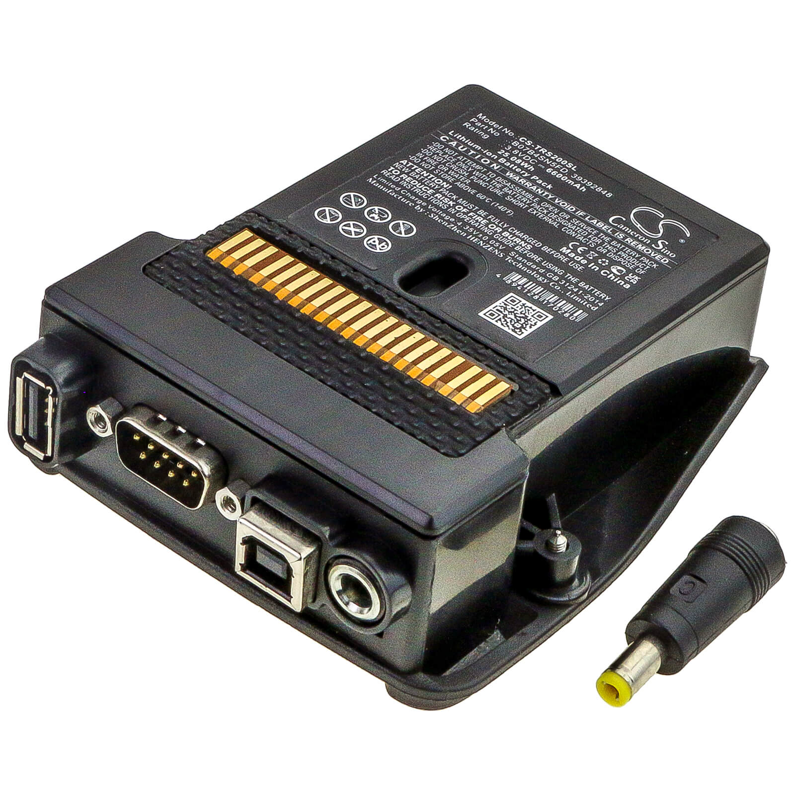 3.8V, 6600mAh, Li-ion Battery fits Trimble, 500 Data Collector, Tds Ranger 300, 25.08Wh