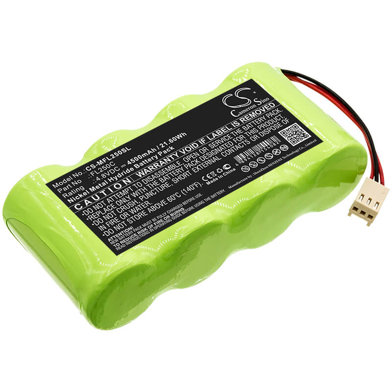 4.8V, 4500mAh, Ni-MH Battery fits Metland, Fl250hv, Fl250va-n, 21.6Wh