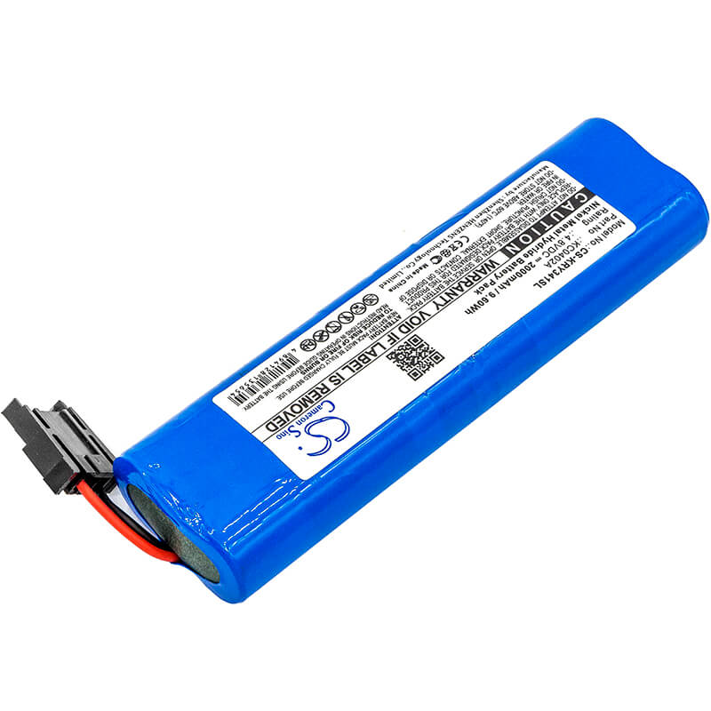 4.8V, 2000mAh, Ni-MH Battery fits Kinryo, Kc3411a, Kc3411b, 9.6Wh