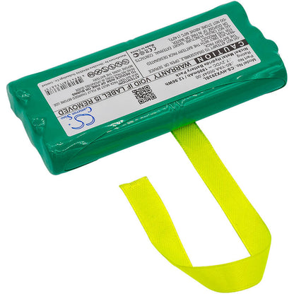 7.2V, 1800mAh, Ni-MH Battery fits Humanware, 202vrc, 203vrc, 12.96Wh