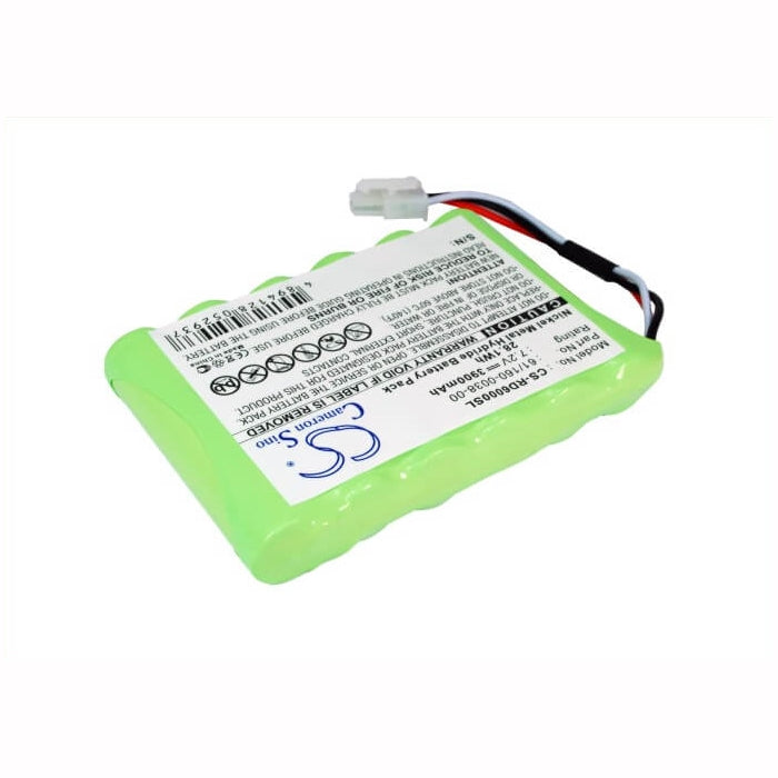 7.2V, 3900mAh, Ni-MH Battery fits Riser Bond, 6000, 6000dsl, 28.08Wh