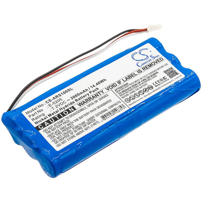 7.2V, 2000mAh, Ni-MH Battery fits Aaronia, Spectran Handheld Spectrum Ana, Spectran Handheld Spectrum Ana, 14.4Wh