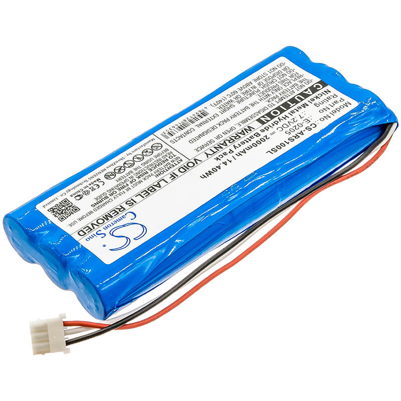 7.2V, 2000mAh, Ni-MH Battery fits Aaronia, Spectran Handheld Spectrum Ana, Spectran Handheld Spectrum Ana, 14.4Wh