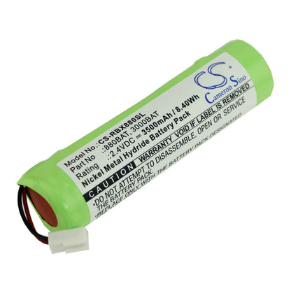 2.4V, 3500mAh, Ni-MH Battery fits Geo-fennel, Flg 250 Green, 8.4Wh