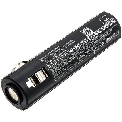 3.7V, 2600mAh, Li-ion Battery fits Pelican, 7060, 7069, 9.62Wh