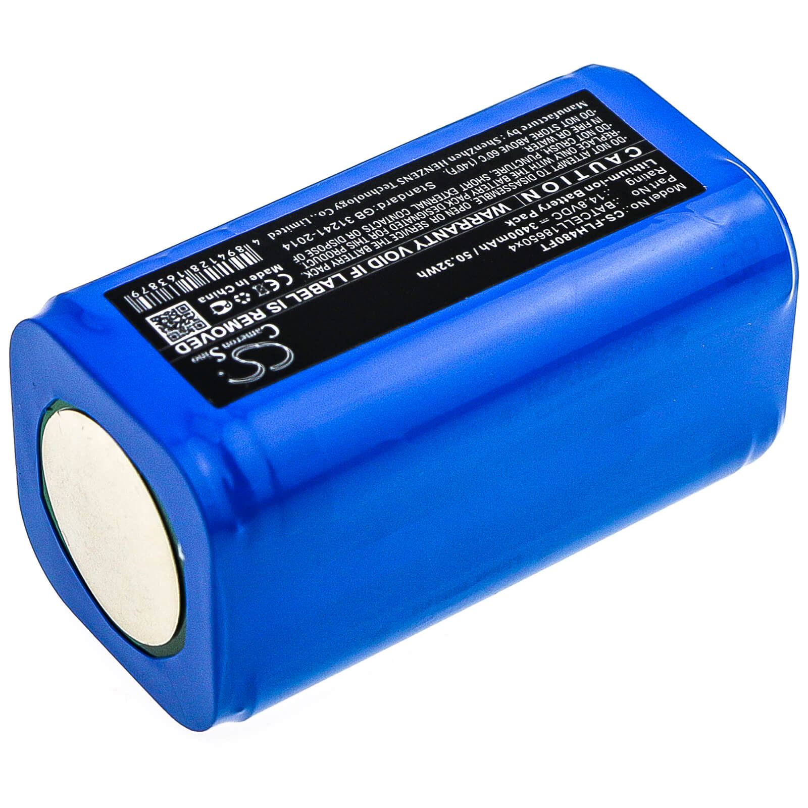 14.8V, 3400mAh, Li-ion Battery fits Bigblue, Tl4000p, Tl4500p, 50.32Wh