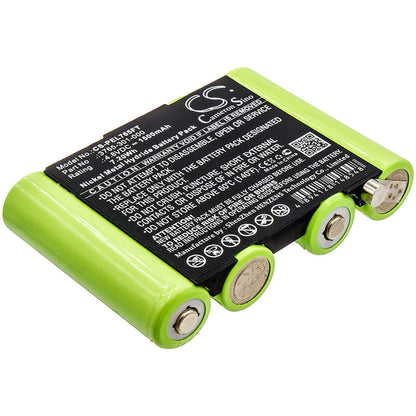 4.8V, 1500mAh, Ni-MH Battery fits Pelican, 3715z0 Led Atex 2015, 3760z0, 7.2Wh