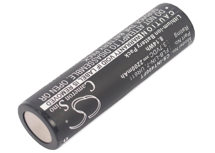 3.7V, 2200mAh, Li-ion Battery fits Inova, T4 (old Style), T4 Lights (old Style), 8.14Wh