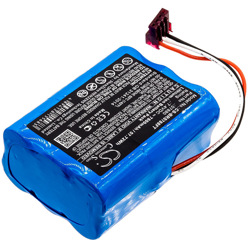 7.4V, 7800mAh, Li-ion Battery fits Bright Star, 7802, 7815, 57.72Wh