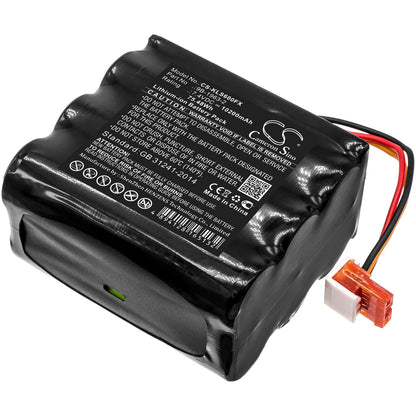 7.4V, 10200mAh, Li-ion Battery fits Koehler, Lighthawk 600, Lighthawk 600 Lumens, 75.48Wh