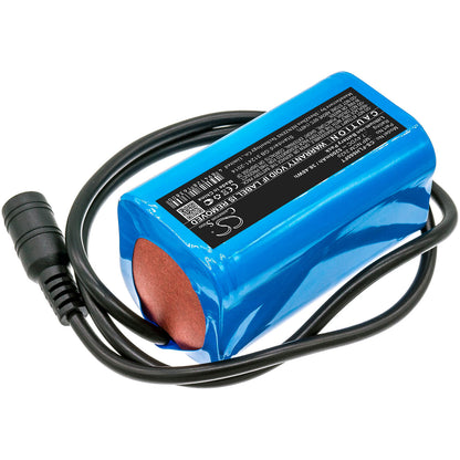 7.4V, 5200mAh, Li-ion Battery fits Square, Led Light, 38.48Wh