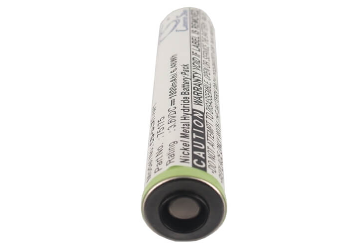 3.6V, 1800mAh, Ni-MH Battery fits Pelican, M9, 6.48Wh