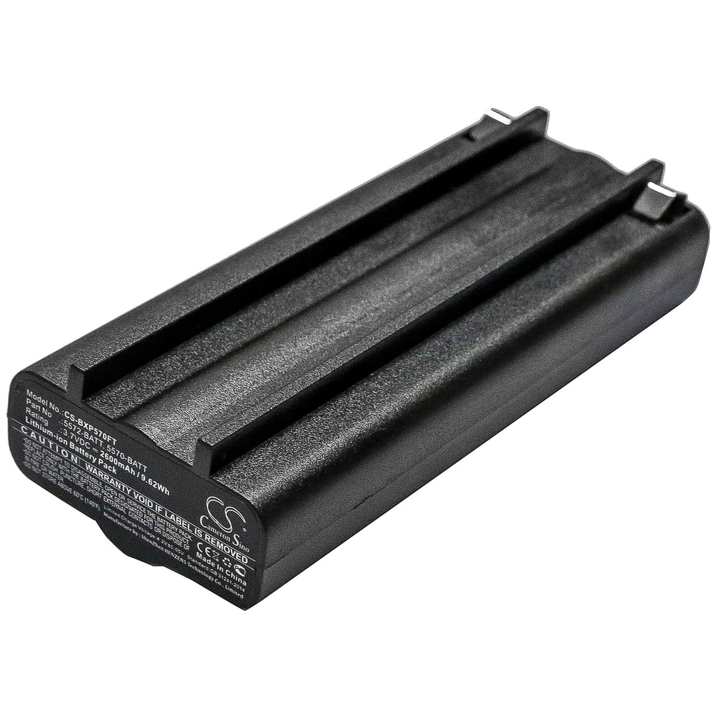 3.7V, 2600mAh, Li-ion Battery fits Nightstick, Xpp-5570, Xpr-5572, 9.62Wh