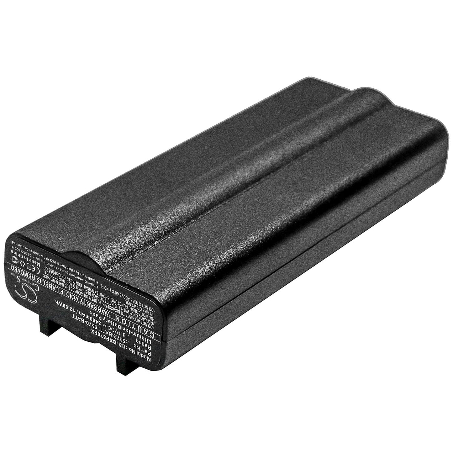 3.7V, 3400mAh, Li-ion Battery fits Nightstick, Xpp-5570, Xpr-5572, 12.58Wh