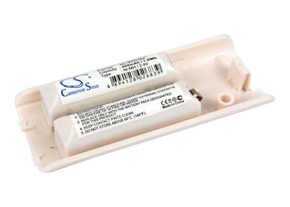 2.4V, 400mAh, Ni-MH Battery fits Nintendo, Wii, 0.96Wh