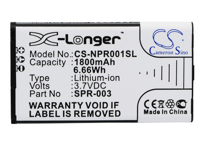 3.7V, 1800mAh, Li-ion Battery fits Nintendo, 3dsll, Ds Xl 2015, 6.66Wh