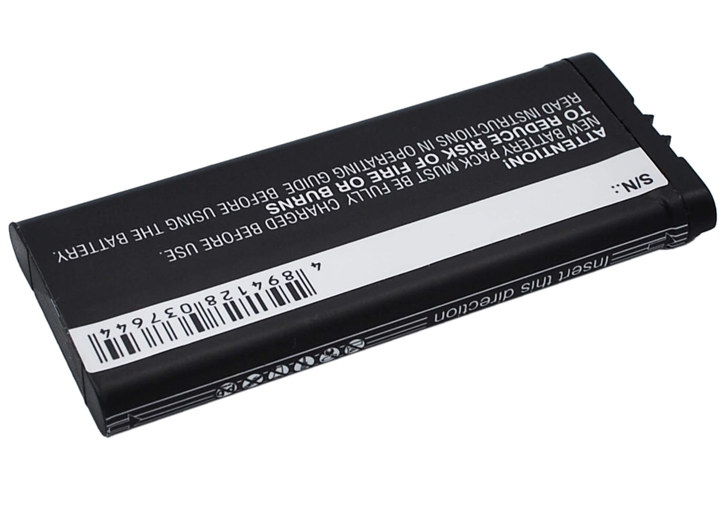 3.7V, 900mAh, Li-ion Battery fits Nintendo, Ds Xl, Dsi Ll, 3.33Wh