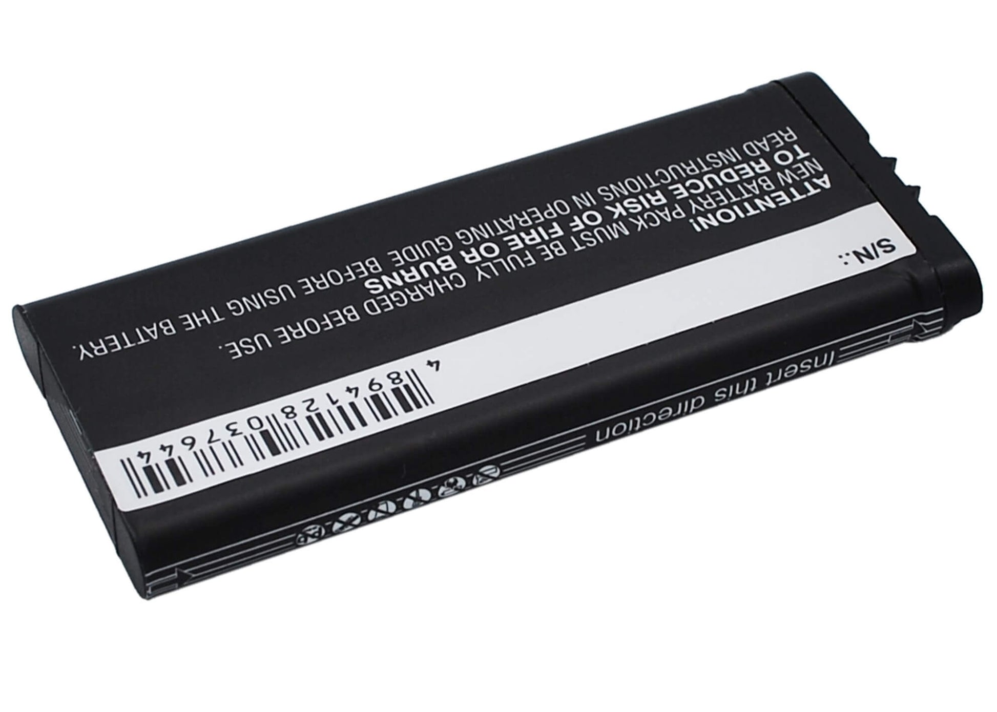 3.7V, 900mAh, Li-ion Battery fits Nintendo, Ds Xl, Dsi Ll, 3.33Wh