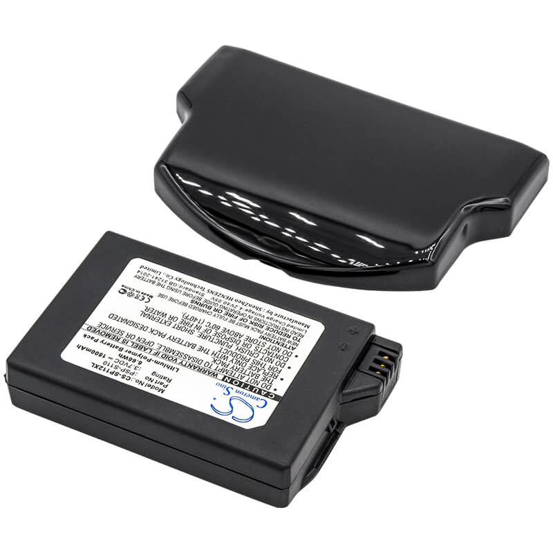 3.7V, 1800mAh, Li-Polymer Battery fits Sony, Lite, Psp 2th, 6.66Wh