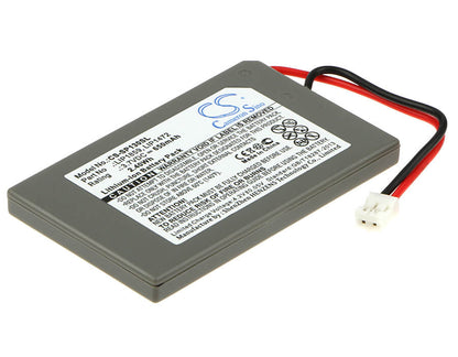 3.7V, 650mAh, Li-ion Battery fits Sony, Cechzc1e, Cechzc1h, 2.405Wh