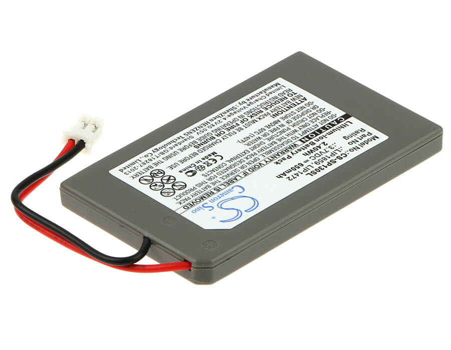 3.7V, 650mAh, Li-ion Battery fits Sony, Cechzc1e, Cechzc1h, 2.405Wh