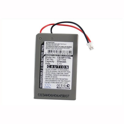 3.7V, 570mAh, Li-ion Battery fits Sony, Cechzc2a, Cechzc2e, 2.109Wh