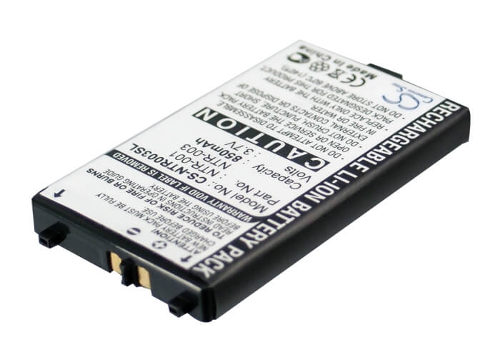 3.7V, 850mAh, Li-Polymer Battery fits Nintendo, Nds, 3.145Wh