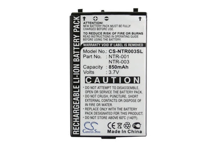 3.7V, 850mAh, Li-Polymer Battery fits Nintendo, Nds, 3.145Wh