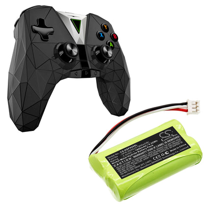 2.4V, 1800mAh, Ni-MH Battery fits Nvidia, P2920, Shield Game Controller, 4.32Wh