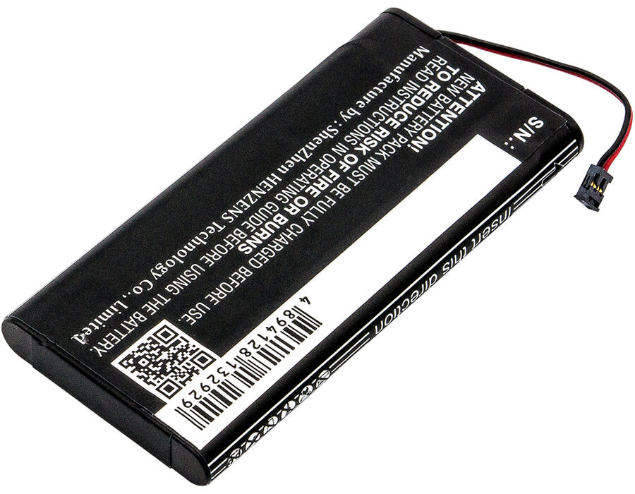 3.7V, 520mAh, Li-ion Battery fits Nintendo, Hac-015, Hac-016, 1.924Wh