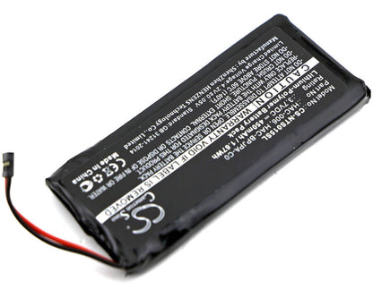 3.7V, 450mAh, Li-Polymer Battery fits Nintendo, Hac-015, Hac-016, 1.665Wh