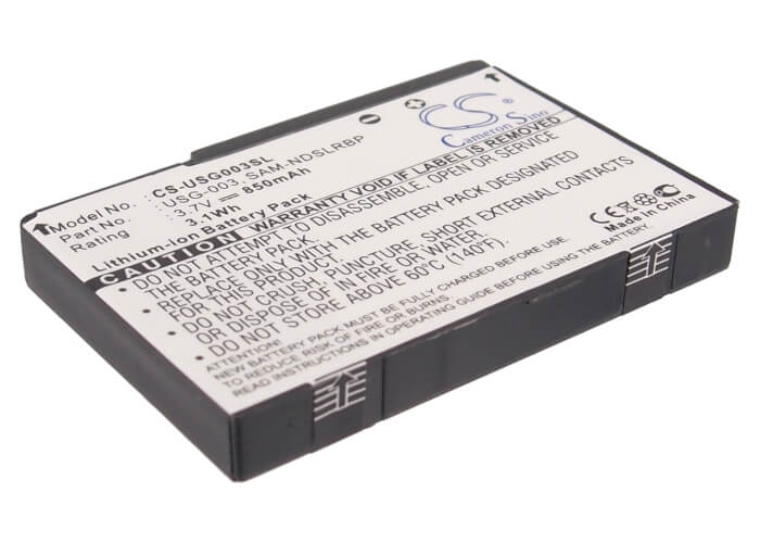 3.7V, 850mAh, Li-ion Battery fits Nintendo, Ds, Ds Lite, 3.145Wh