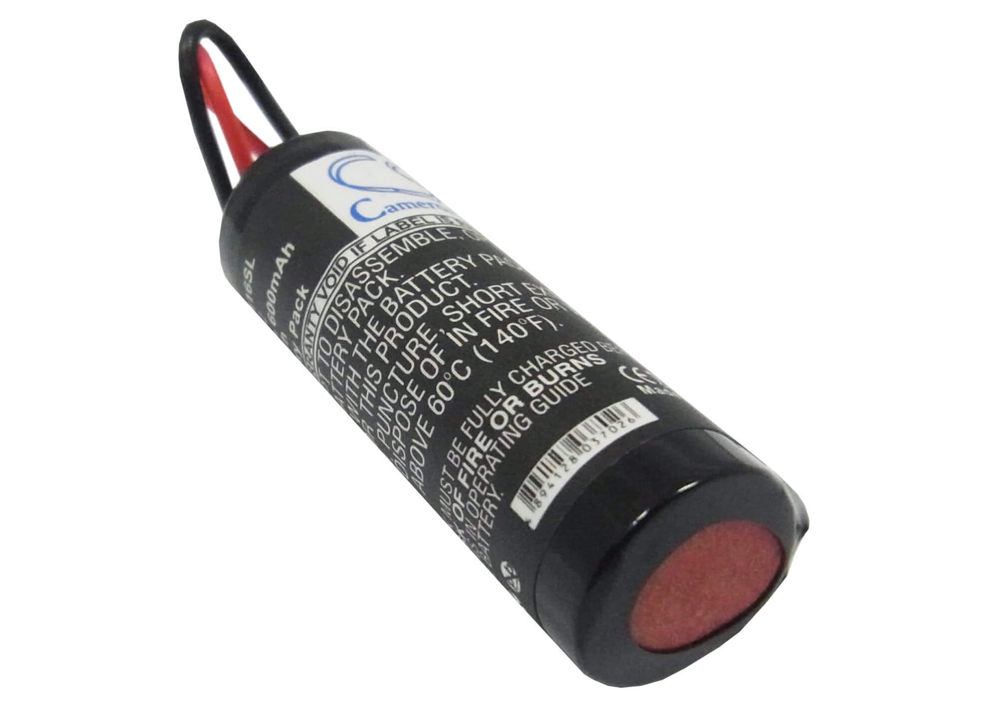 3.7V, 600mAh, Li-ion Battery fits Sony, Cech-zcs1e, Cech-zcs1h, 2.22Wh