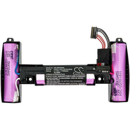 3.7V, 7700mAh, Li-ion Battery fits Nvidia, Handheld P2450, Loki Game, 28.49Wh