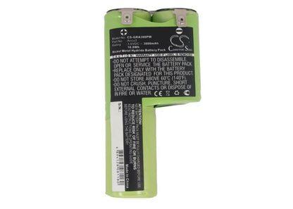 3.6V, 3000mAh, Ni-MH Battery fits Gardena, Gartenschere, Grasschere, 10.8Wh
