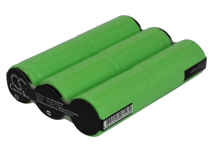 7.2V, 3600mAh, Ni-MH Battery fits Wolf Garten, Grasschere, 25.92Wh