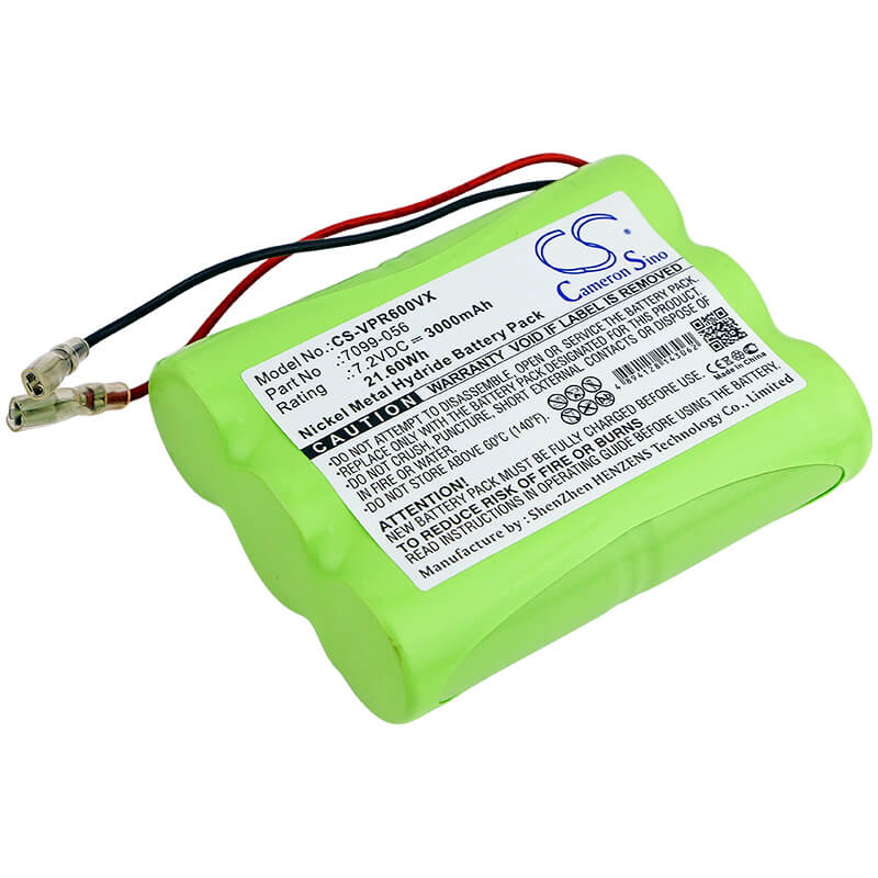 7.2V, 3000mAh, Ni-MH Battery fits Wolf Garten, Gh60, Gs40, 21.6Wh