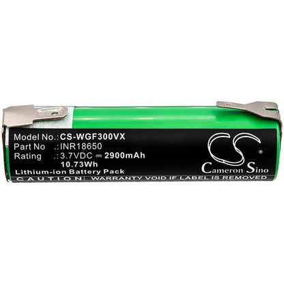 3.7V, 2900mAh, Li-ion Battery fits Grizzly, Ags 3680-d, 10.73Wh
