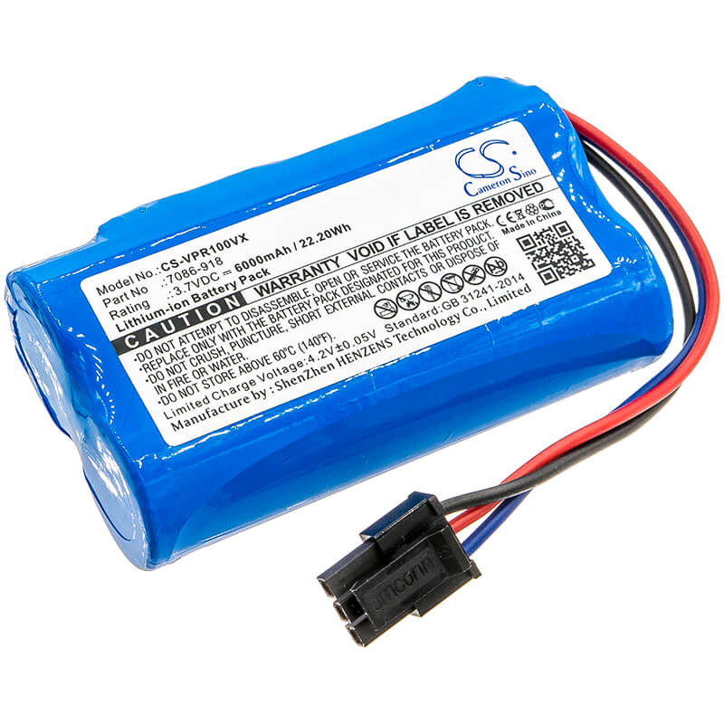 3.7V, 6000mAh, Li-ion Battery fits Wolf Garten, Bs80 Plus, Classic 60 Mit, 22.2Wh