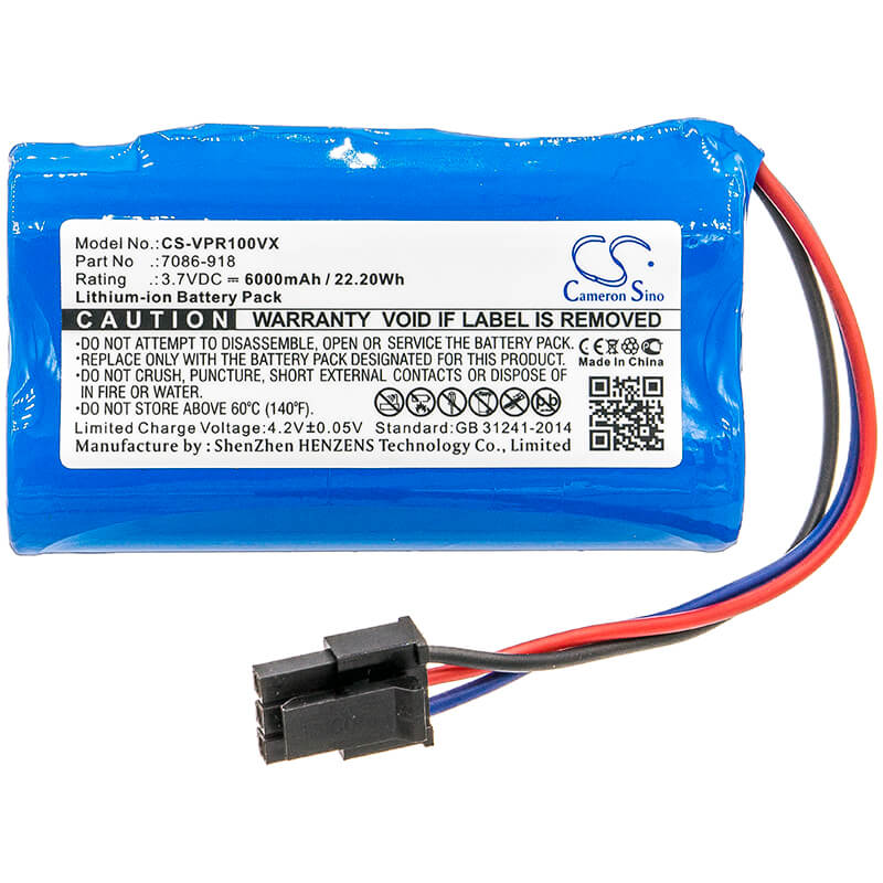 3.7V, 6000mAh, Li-ion Battery fits Wolf Garten, Bs80 Plus, Classic 60 Mit, 22.2Wh