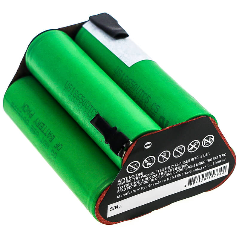 18.0V, 2600mAh, Li-ion Battery fits Gardena, 02417-20, Accucut 400li, 46.8Wh