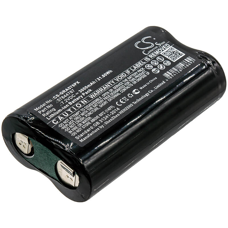 7.2V, 3000mAh, Li-ion Battery fits Gardena, Groom Barber, 21.6Wh