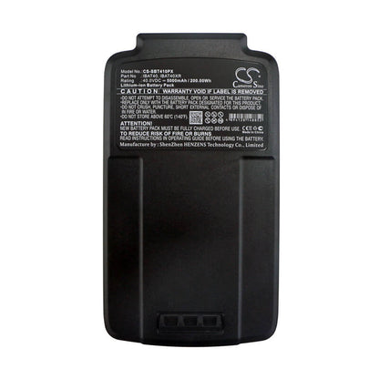 40.0V, 5000mAh, Li-ion Battery fits Snow Joe, Ion13ss, Ion16cs, 200Wh