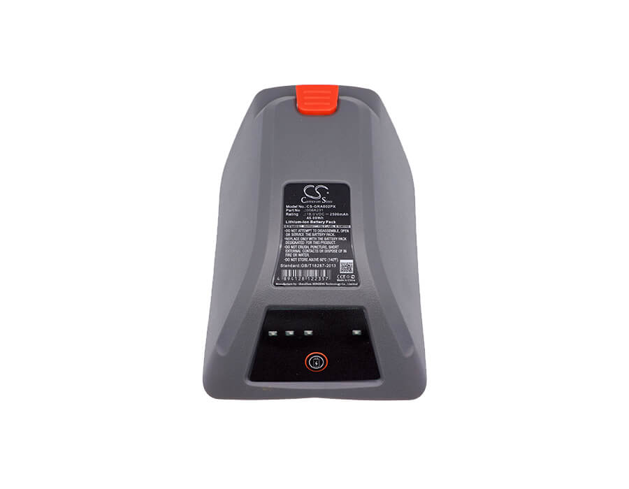 18.0V, 2500mAh, Li-ion Battery fits Husqvarna, 8025-20, 45Wh
